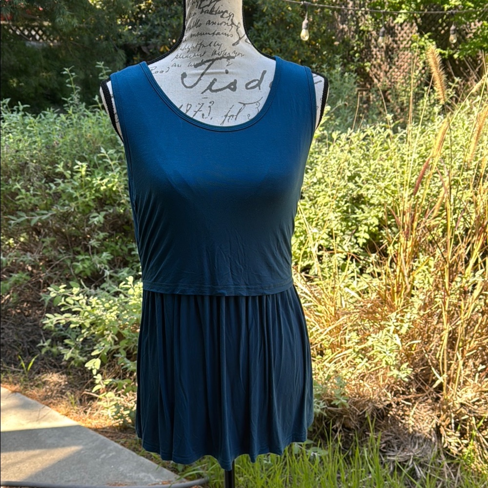 Chic Green Pleated Sleeveless Tank Top